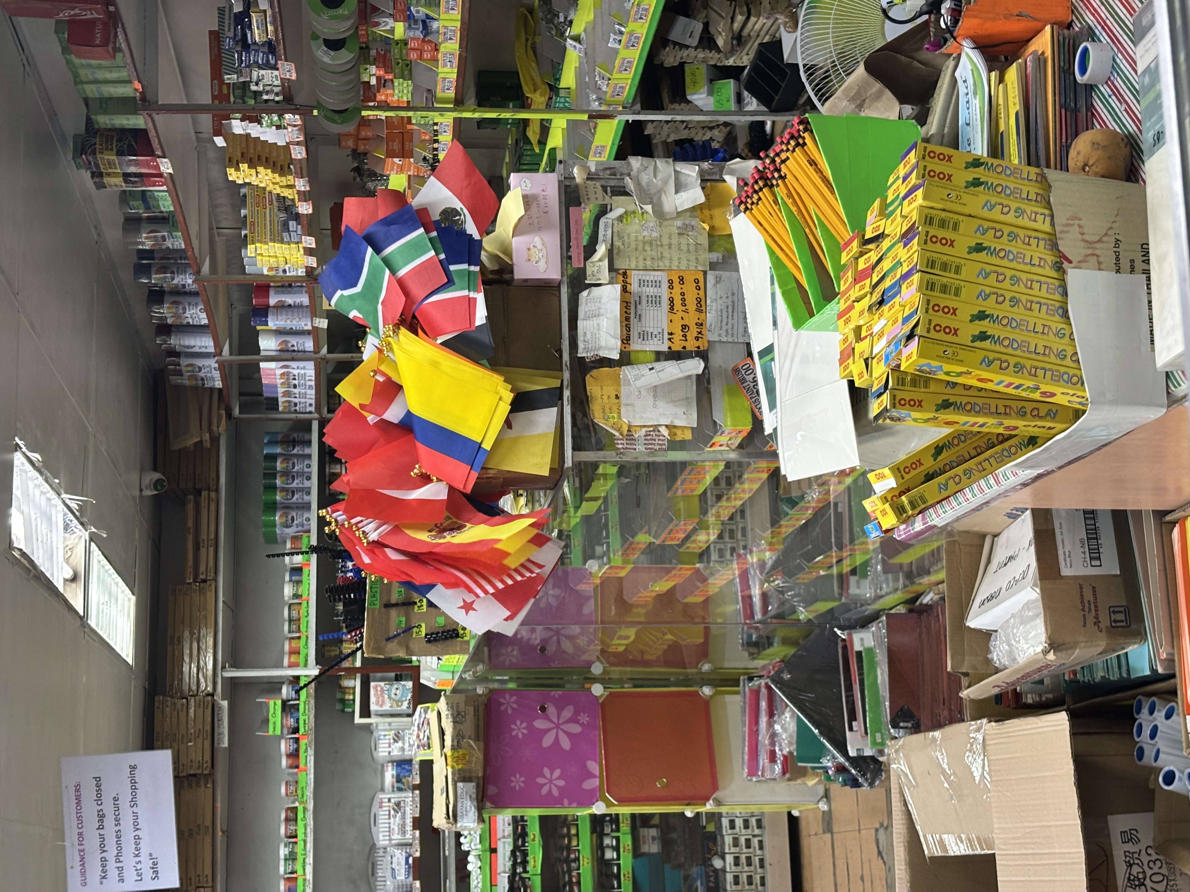 Philippine flag found at an educational supply shop on Colon Street