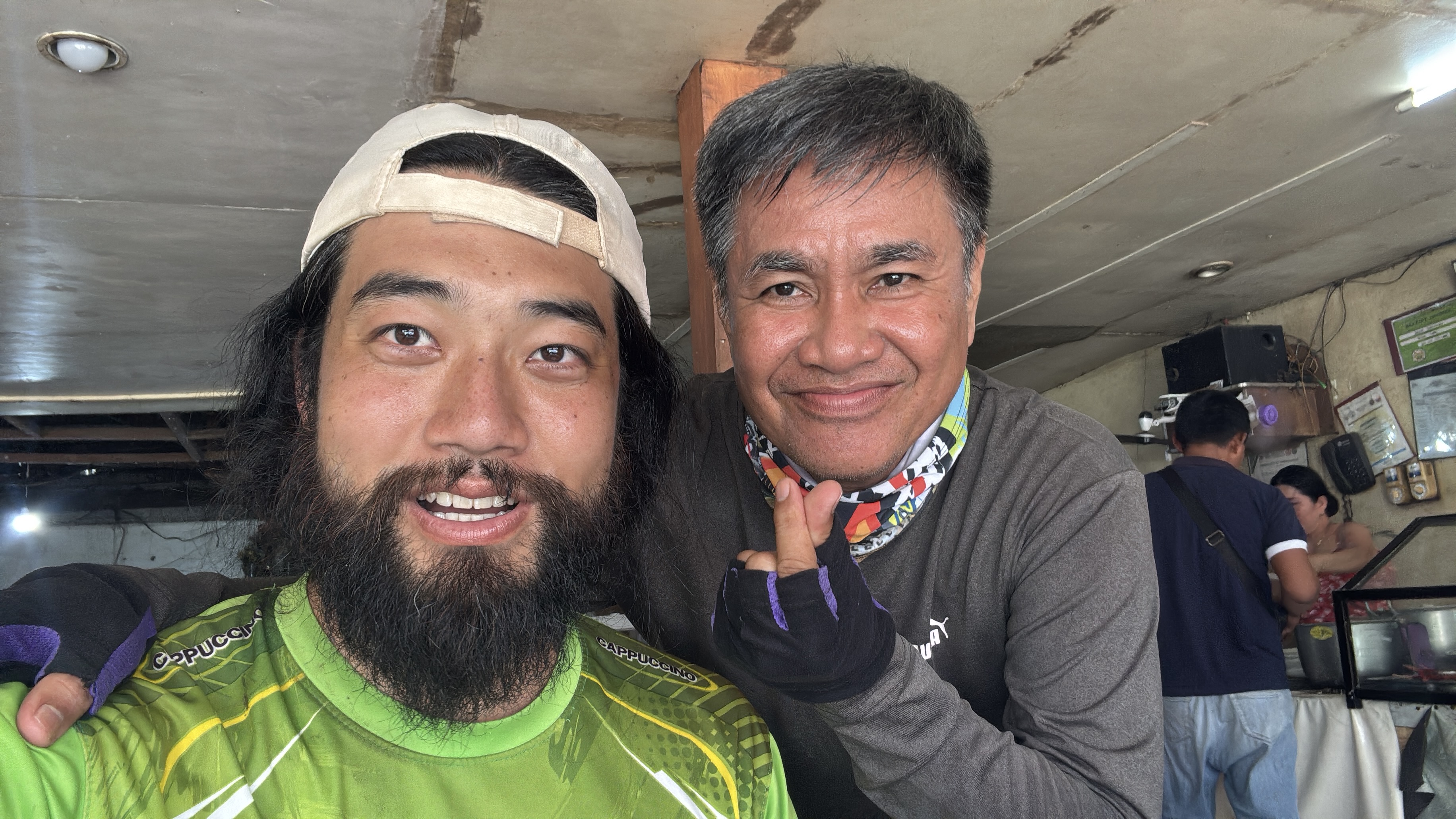 A local I met at a carinderia in Toledo