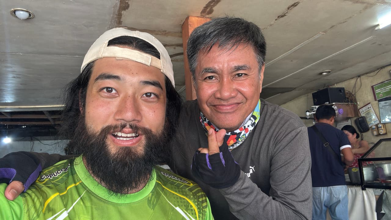 A local I met at a carinderia in Toledo