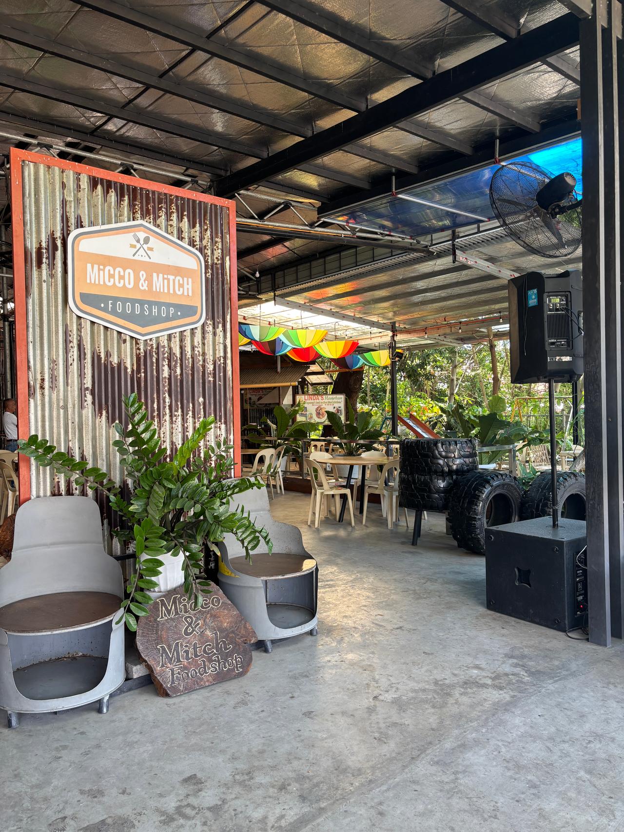 A local coffee shop spotted along the road