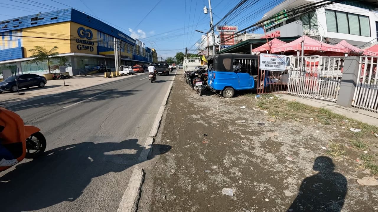 Gaisano Grand mall along the main highway in Balamban, Cebu