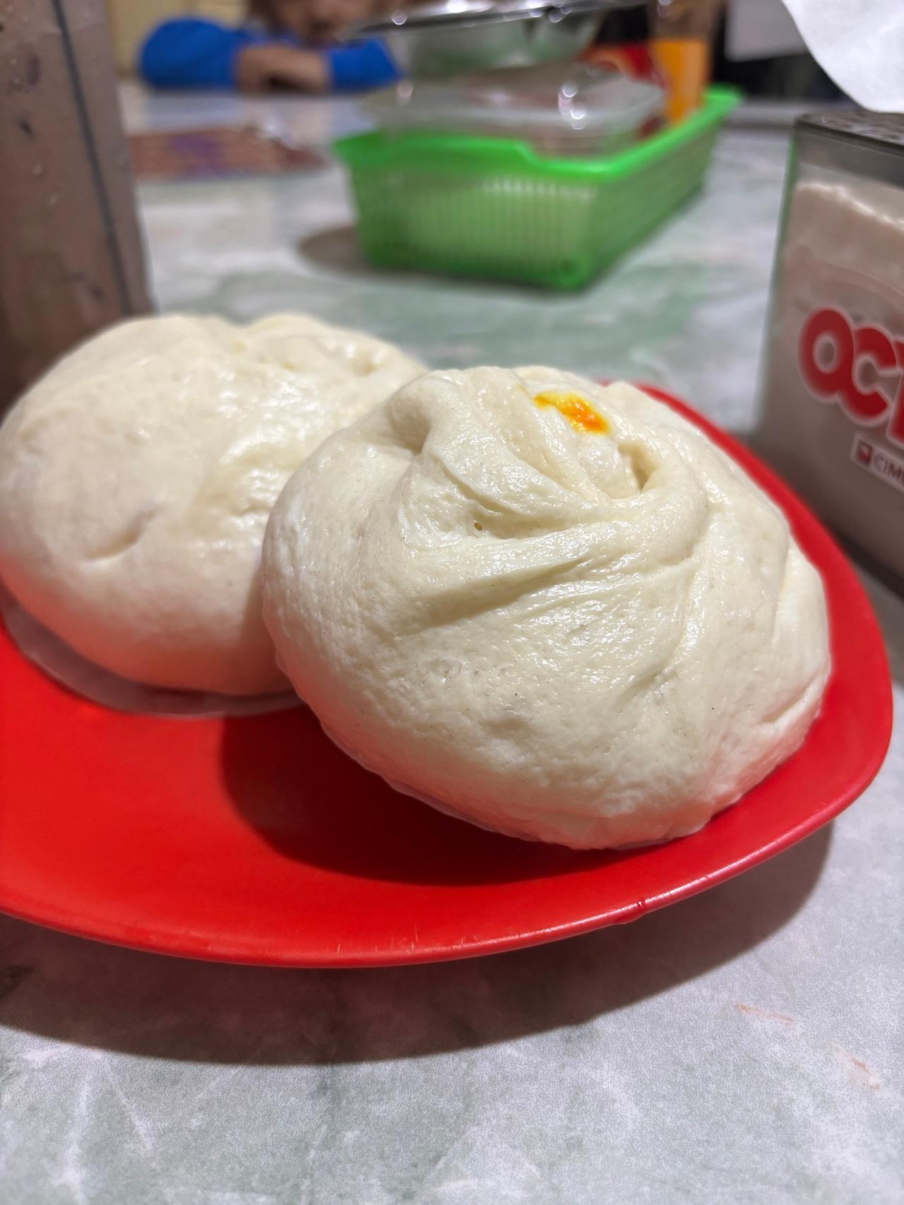 Bakpao daging kukus untuk sarapan bersama teman-teman baru di Tarakan