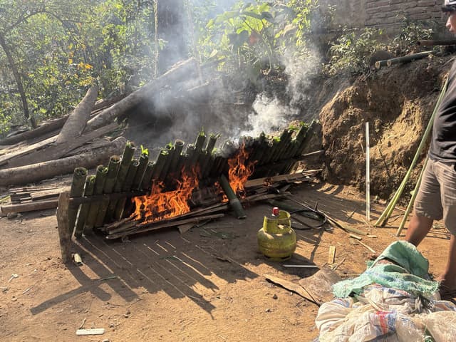 Ma'nene, Day Four: The Toraja Ritual Where Pigs Are Sacrificed and Slow-Cooked in Bamboo