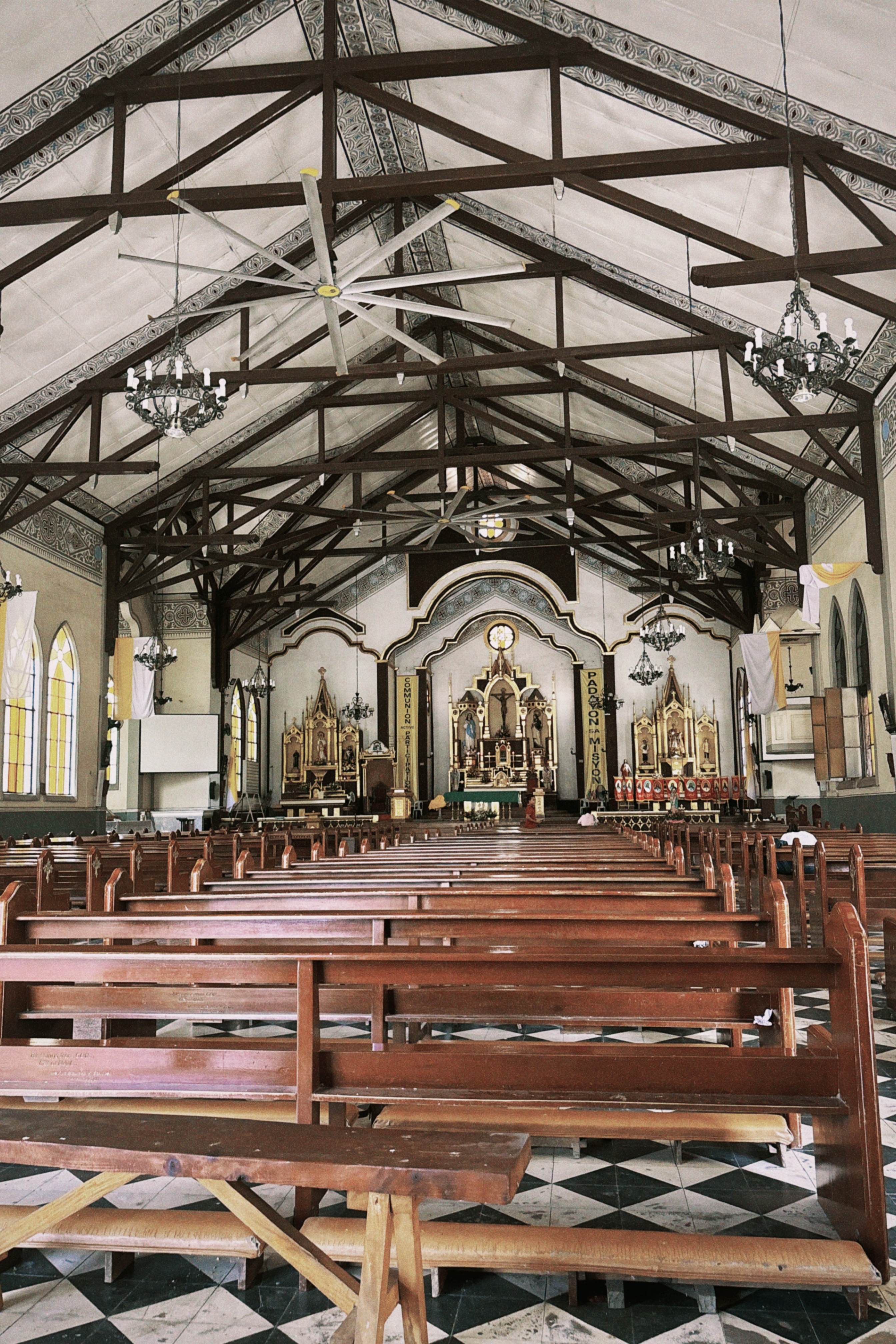 A beautiful local church in San Carlos