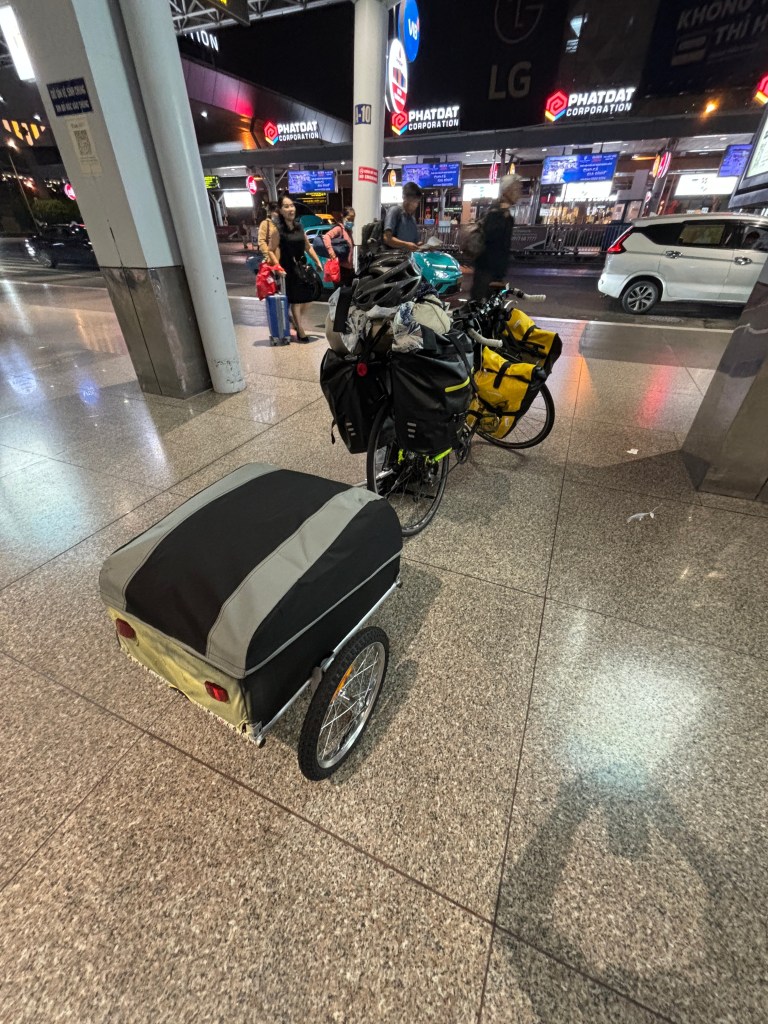 Assembling My Bicycle at 2 a.m. in Ho Chi Minh